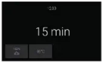 12:00 15 min 100% 95°C