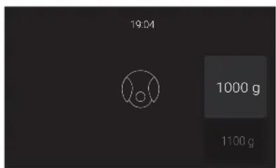 19:04 1000 g 1100 g