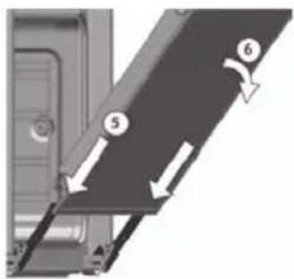 Küppersbusch BP6381.0 - Ausbau der Tür - 2