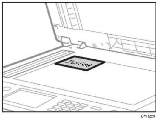 RICOH M 320FB - Bei Verwendung von Modellen mit Touchpanel - 2