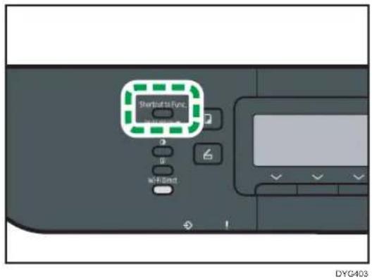 RICOH M 320FB - Bei Verwendung von Modellen mit vierzeiligem LCD - 1