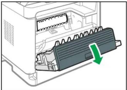 RICOH M 320FB - Entfernen von gestautem Papier aus dem Standard-Magazin oder der Duplexeinheit - 1