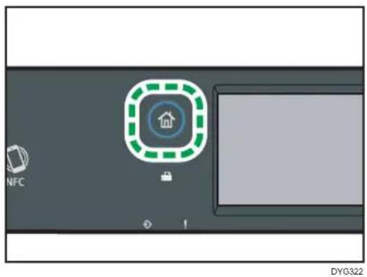 RICOH M 320FB - Festlegen von Verkleinern/Vergrößern - 1