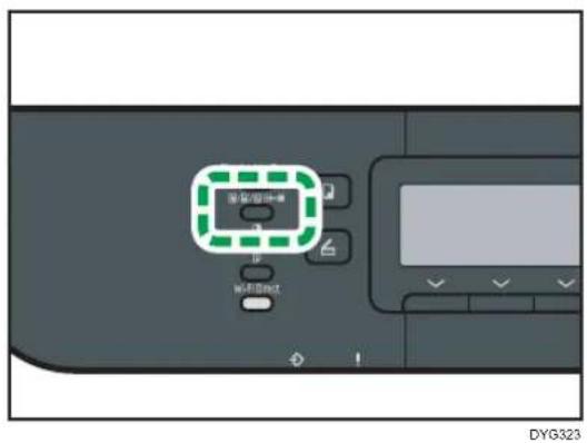 RICOH M 320FB - Bei Verwendung von Modellen mit vierzeiligem LCD - 1