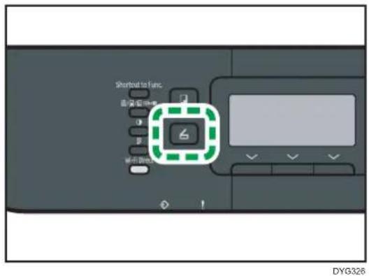RICOH M 320FB - Bei Verwendung von Modellen mit vierzeiligem LCD - 1