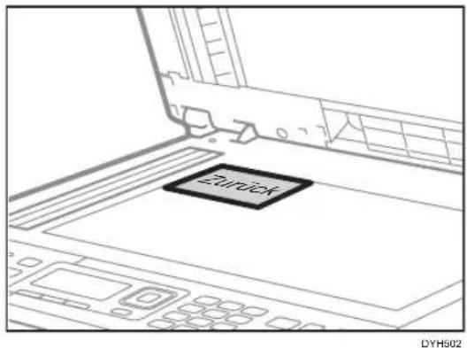 RICOH M 320FB - Bei Verwendung von Modellen mit vierzeiligem LCD - 2