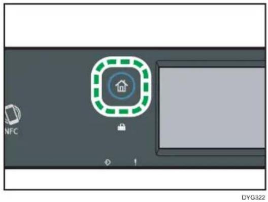 RICOH M 320FB - Bei Verwendung von Modellen mit Touchpanel - 1