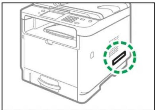 RICOH M 320FB - Modellspezifische Informationen - 1