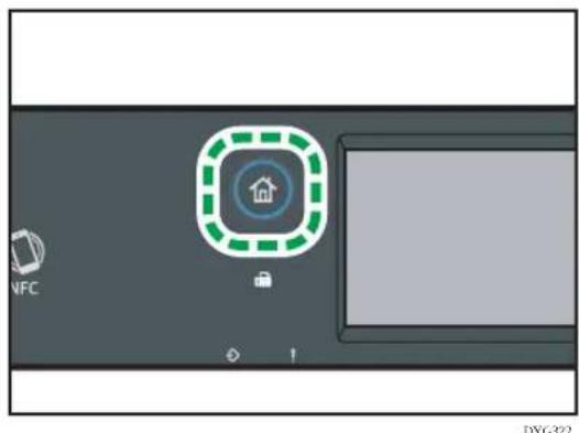 RICOH M 320FB - Empfangen eines Fax über das Bedienfeld - 1