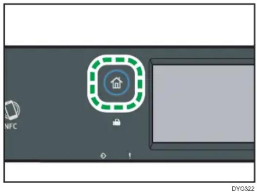RICOH M 320FB - Bei Verwendung von Modellen mit Touchpanel - 1