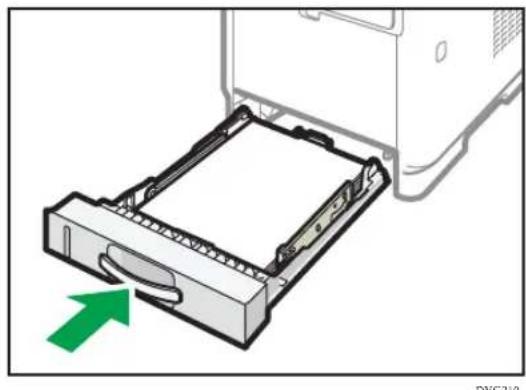 RICOH M 320FB - Entfernen von gestautem Papier aus dem Standard-Magazin oder der Duplexeinheit - 11