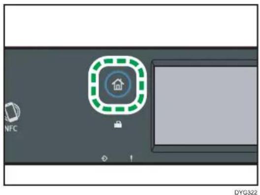 RICOH M 320FB - Bei Verwendung von Modellen mit Touchpanel - 1