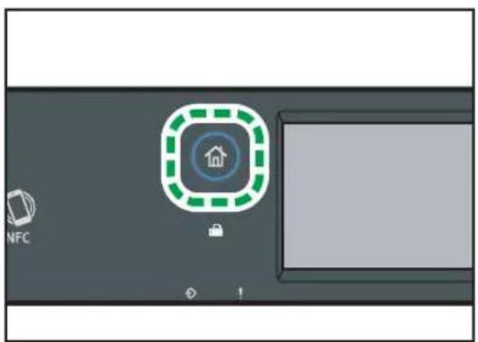 RICOH M 320FB - Bei Verwendung von Modellen mit Touchpanel - 1