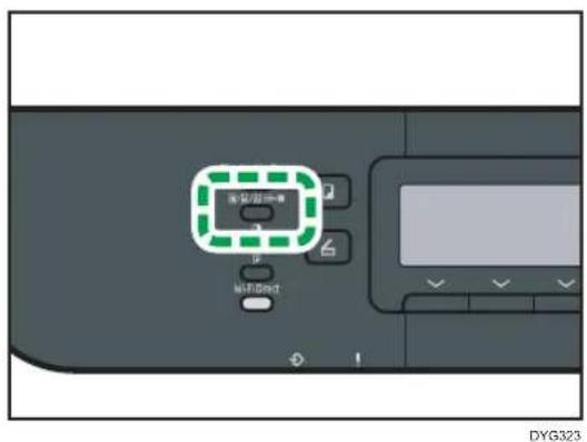 RICOH M 320FB - Bei Verwendung von Modellen mit vierzeiligem LCD - 1