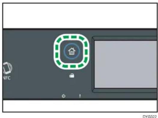 RICOH M 320FB - Registrieren von Faxzielen über das Bedienfeld - 1