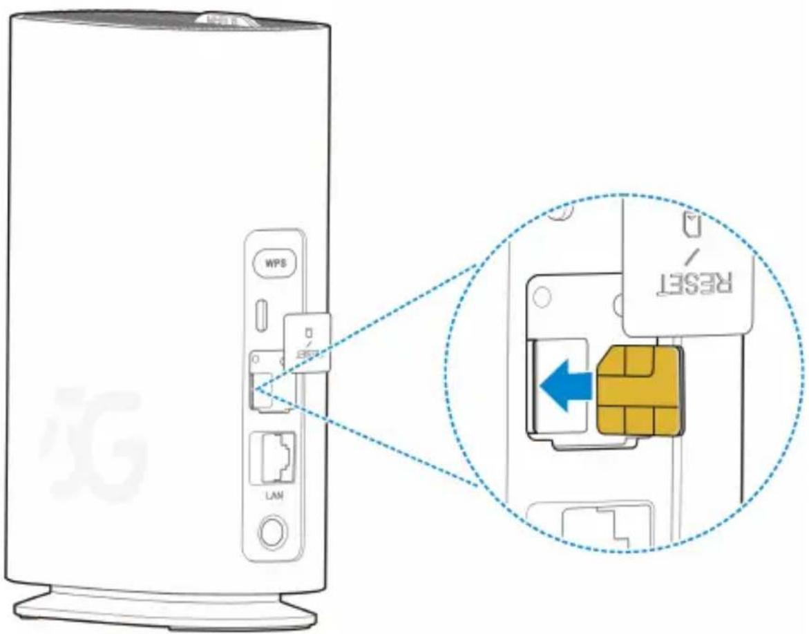 ZTE MC8810 - Nano-SIM-Karte einlegen - 2