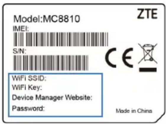 ZTE MC8810 - Vorbereiten - 2