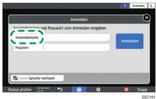 Anmelden Anwendername und Passwort zum Anmelden eingeben. Anwendername Password Anmelden Sprache wechseln Status prüfen 10.06.2019 DZC191