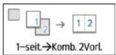 RICOH IM C2000 - Kombinieren und Kopieren einer mehrseitigen Vorlage auf ein einzelnes Blatt Papier - 11