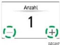 Anzahl 1 (−) (+) DZC207
