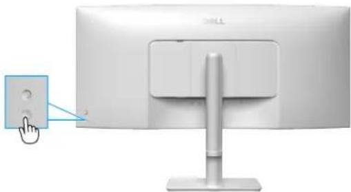 DELL S3425DW - Schalten Sie den Monitor ein - 1