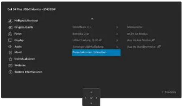 Del 34 Plus USB-C Monitor - 634250W Hölkraft/Kontast Eingabe-Quelle Farbe Display Audio Mensil Individualisierten Weitere Weitere Informationen Dewertaste A Remitely-LED USB-C Liebung > 65 W Sonstige USB-Auführung Personalisierten Rückstehen Mendenter An Im An Modus Aus In Aus Modus #T Aus In Handilymodus # 1. Rechts