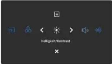 DELL S3425DW - Symbol Menü und Untermenü Beschreibung - 4