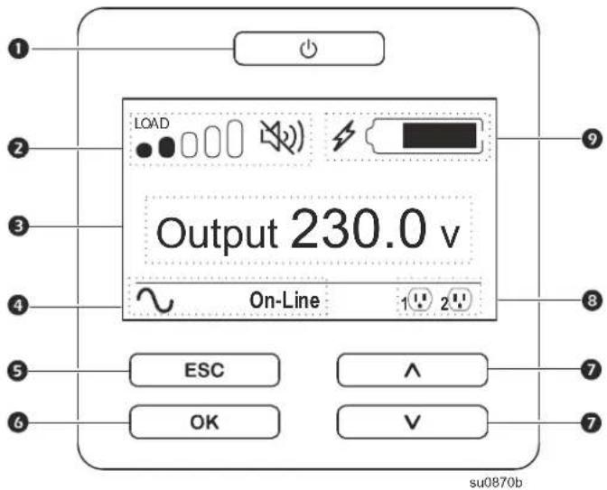 APC SRT3000UXI-NCLI - UPS-Anzeigeschnittstelle - 1