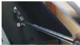 A B