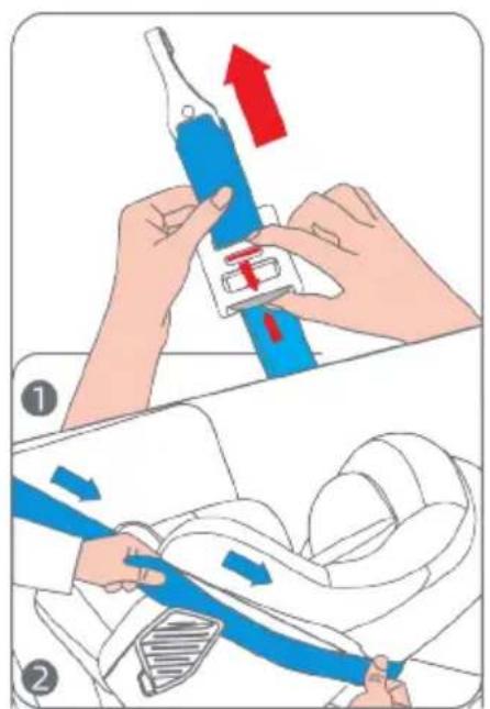 Xomax G409 - ISOFIX+Top Tether+Gurt Klicken - 2