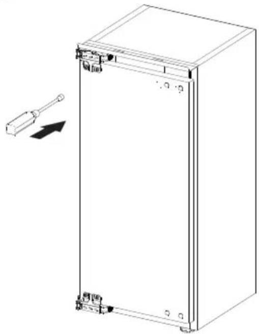 HISENSE FT3B213SAWD - Omkeren van de deur - 4