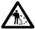 SCHEPPACH PLT3000 - Erklärung der Symbole auf dem Gerät - 7