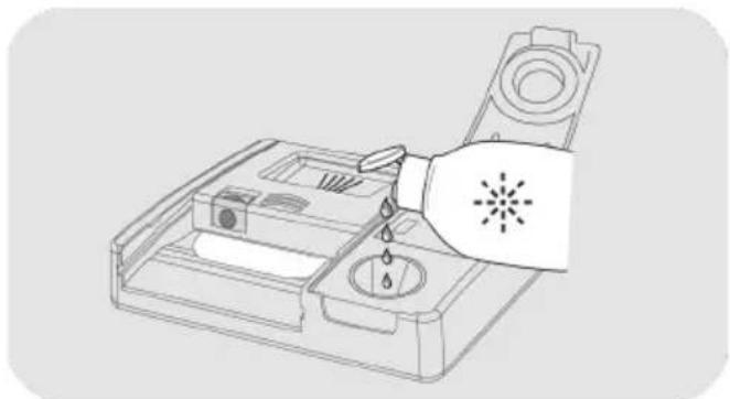 HAIER XU 4C4E1S-84 - Füllen des Klarspülerbehälters - 2