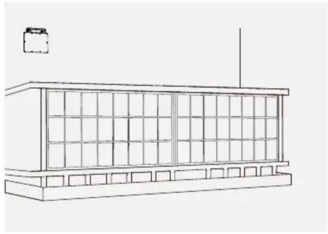 MEGASAT EM800 - Einbaulage - 1