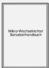 Mikro-Wechselrichter Benutzerhandbuch