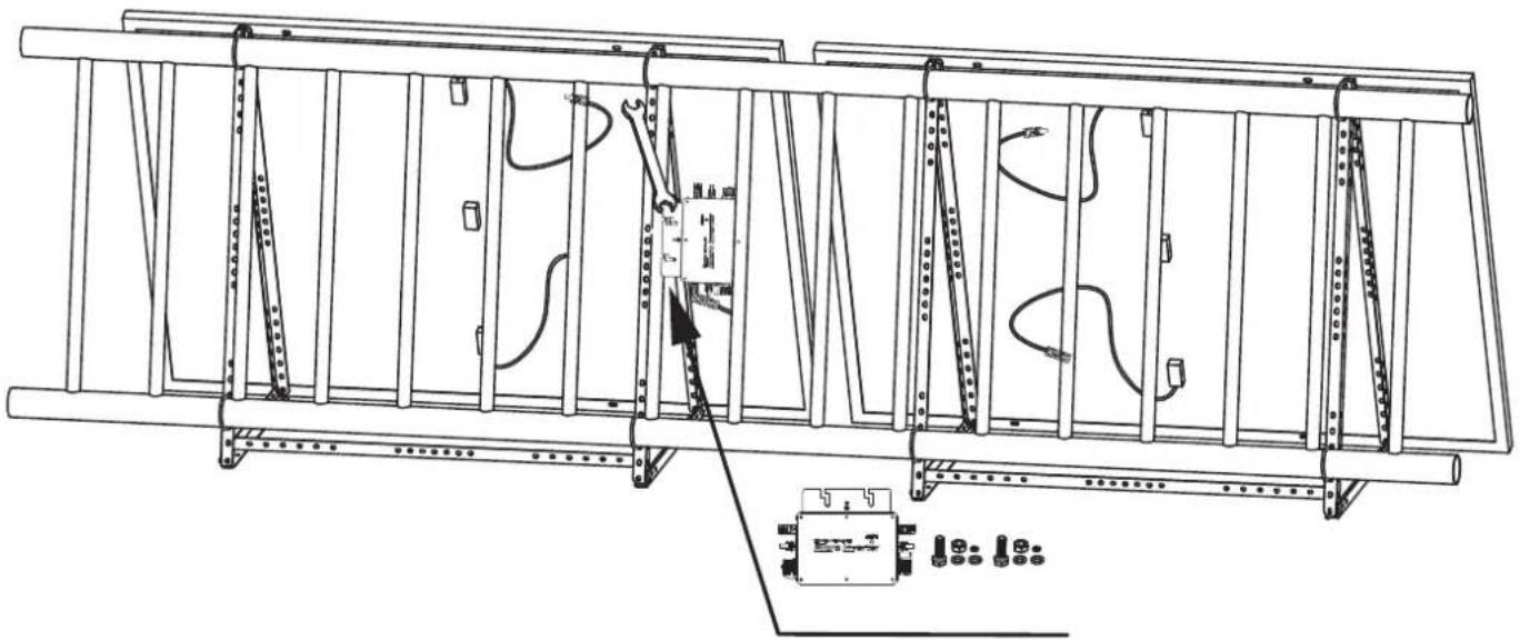 Schwaiger SOKW0600 - Installationsschema für zwei Solarmodule - 1