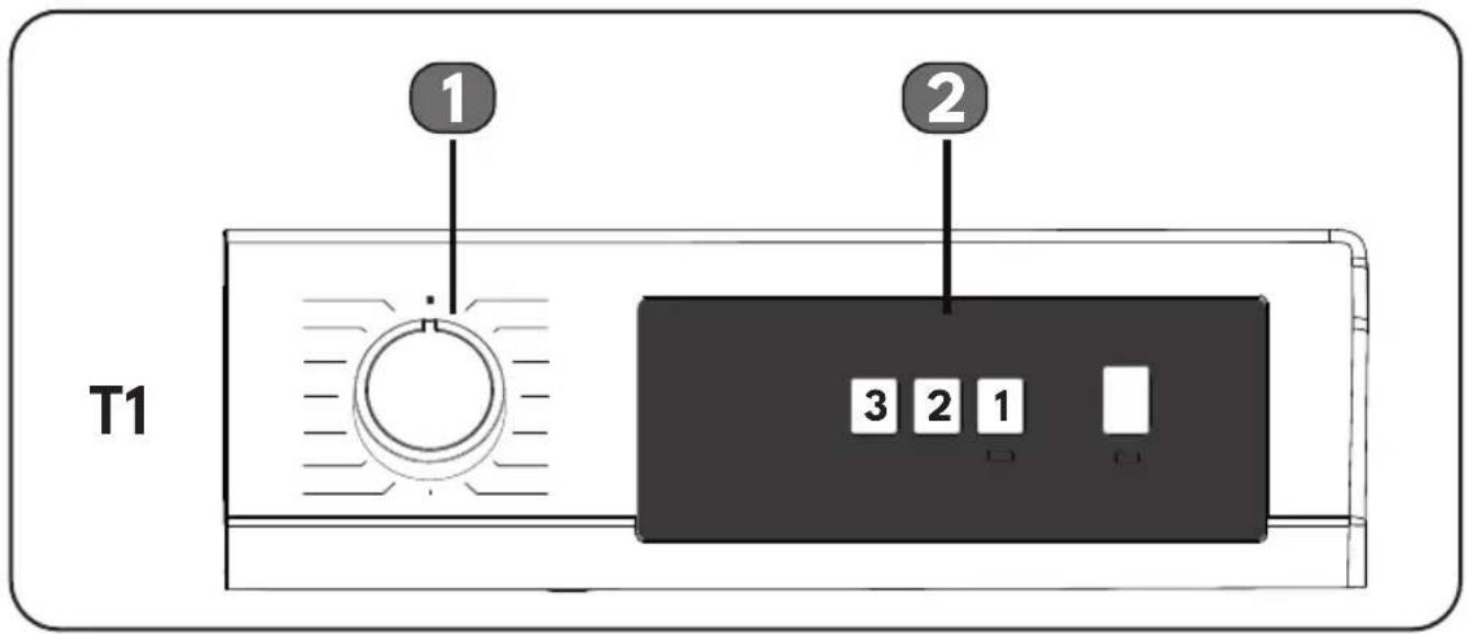 Nabo TW 7300 - Bedienfeld - 1