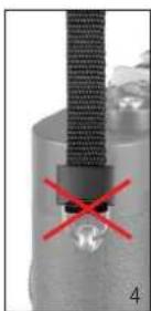 LEICA M8.2 - Attaching the carrying strap - 5