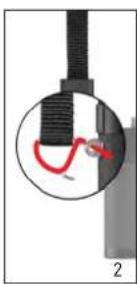 LEICA M8.2 - Attaching the carrying strap - 2