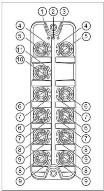 IFM AL4243 - LEDs - 1