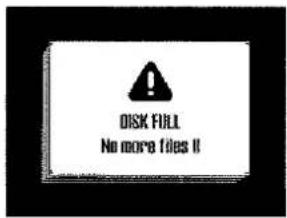 DISK FULL No more tiles II