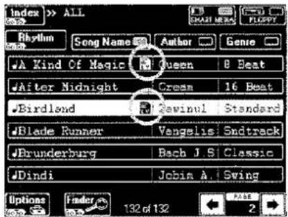 Index >> ALL Rhythm Song Name Author Genre ✓A Kind Of Magic Queen 8 Beat ✓After Midnight Cream 16 Beat ✓Birdland Zavinul Standard ✓Blade Runner Vangelis Sndtrack ✓Brunderburg Bach J S Classic ✓Dindi Jobim A. Swing Options Finder 132 of 132 2
