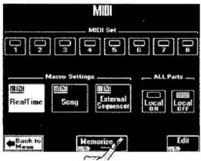 ROLAND DisCover 5M - Speichern eines MIDI Sets - 1