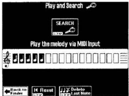 ROLAND DisCover 5M - Schnelle Suche nach dem benötigten Song - 3