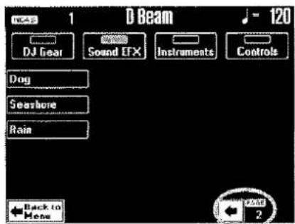 DJ Gear Sound EFX Instruments Controls Dog Seashore Rain Back to Mens 120 PANE 2