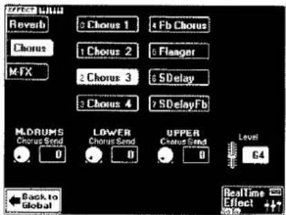 ROLAND DisCover 5M - Editieren der Effektprozessoren für die Realtime- (und Song-)Parts - 2