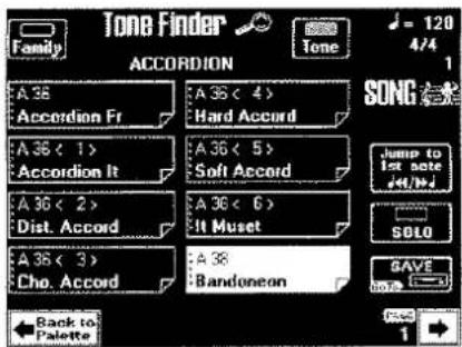 ROLAND DisCover 5M - ▶ Tone Finder für Song-Parts - 1