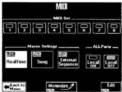 ROLAND DisCover 5M - Anwahl eines MIDI Sets - 2