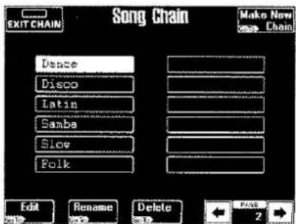 ROLAND DisCover 5M - Verwendung der Song Chains - 2