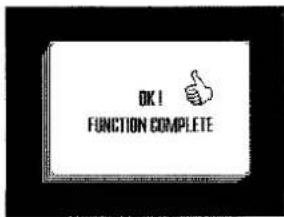 OK! FUNCTION COMPLETE